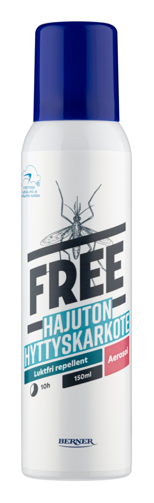 Tuotekuva: Free  Hyttyskarkote aerosol 150ml