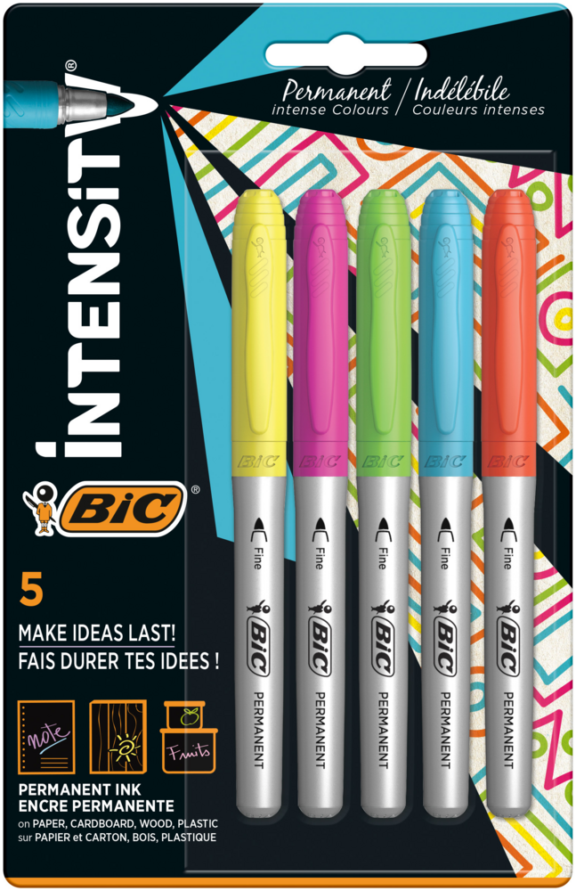 Tuotekuva: BIC Intensity Colour Marker värilajitelma 5kpl