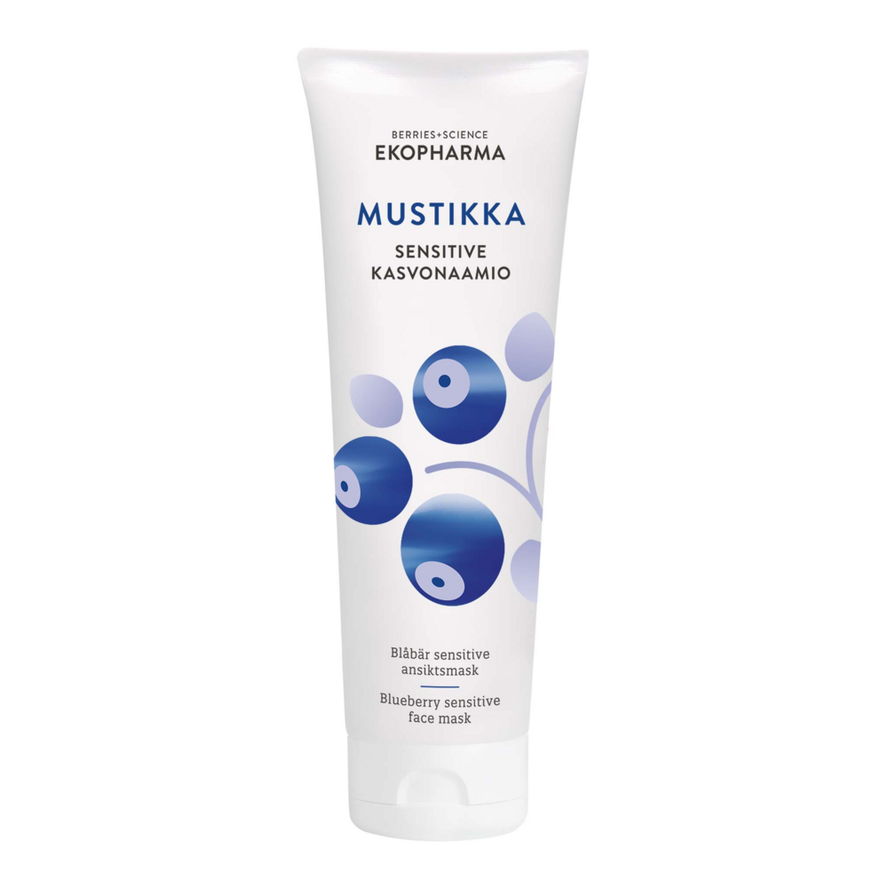 Tuotekuva: EKOPHARMA Mustikka Sensitive Kasvonaamio 50ml