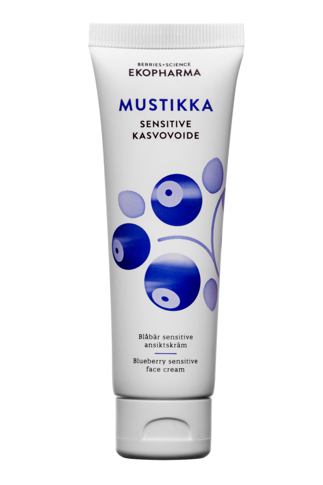 Tuotekuva: EKOPHARMA Mustikka Sensitive Kasvovoide 50ml