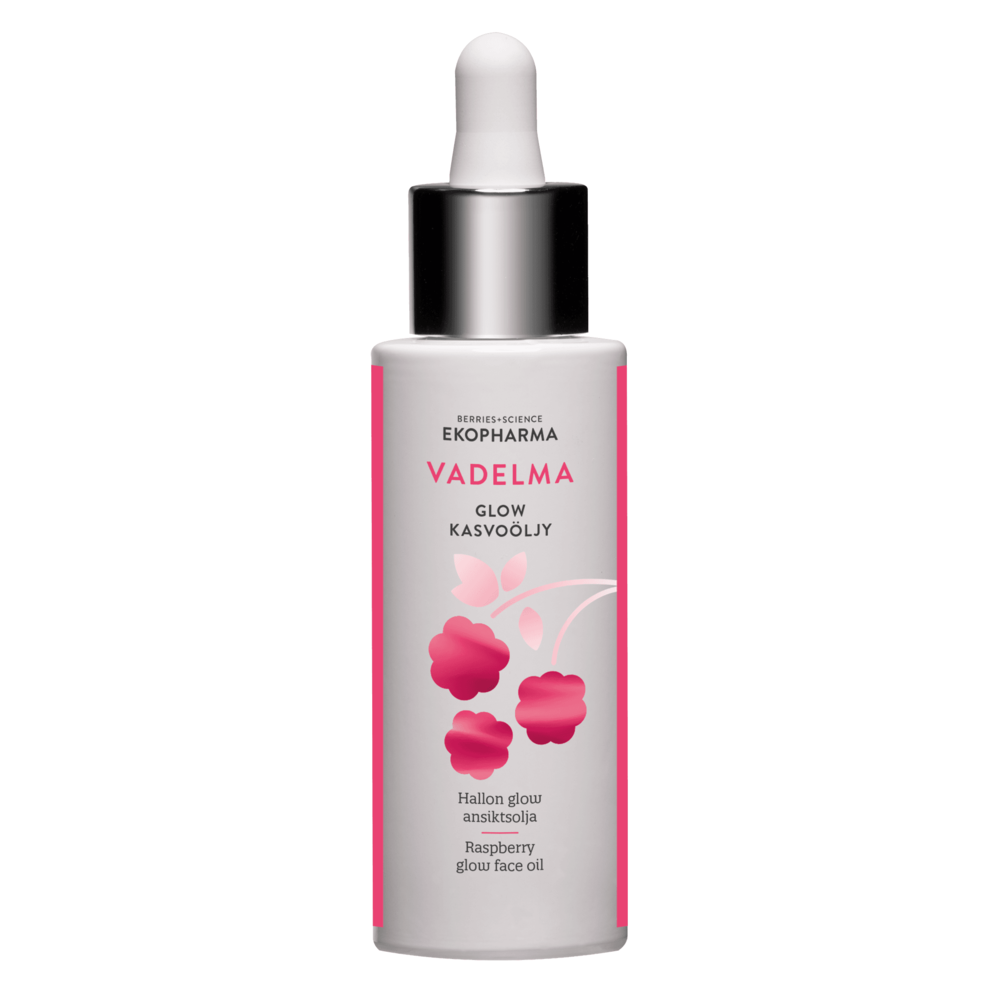 Tuotekuva: EKOPHARMA Vadelma Glow Kasvoöljy 30ml
