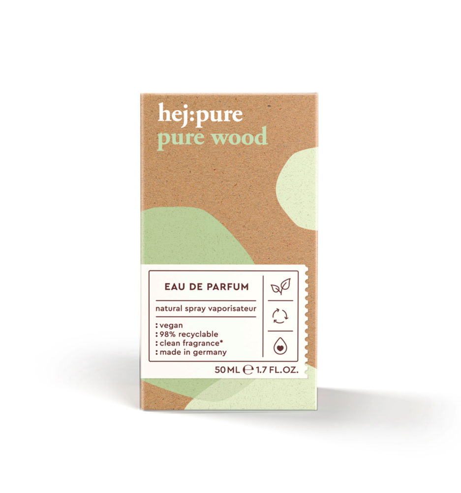 Tuotekuva: Hej:pure pure wood EdP 50ml unisex-tuoksu naiselle ja miehelle