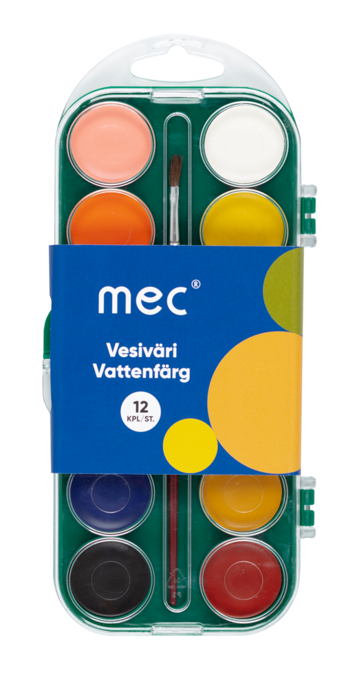 Tuotekuva: mec Vesivärit 12kpl