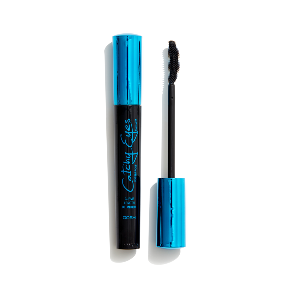 Tuotekuva: GOSH Catchy Eyes Waterproof Mascara -ripsiväri 8ml, 001 Black