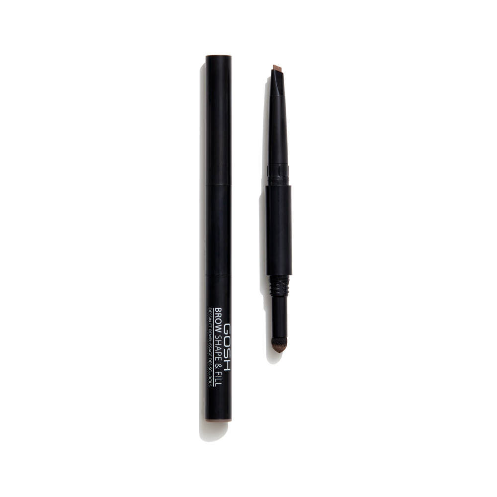 Tuotekuva: GOSH Brow Shape & Fill -kulmatuote 0,6g, 002 Greybrown