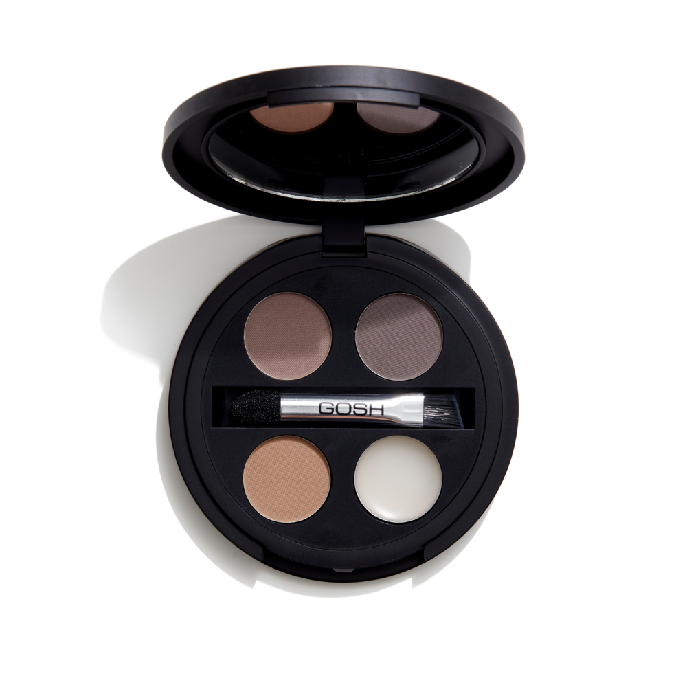 Tuotekuva: GOSH Brow Kit -kulmaväripaletti 2,82g, 001