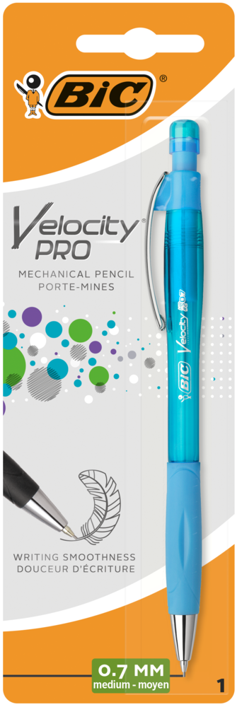 Tuotekuva: BIC Velocity Pro lyijytäytekynä 0,7 + täyttölyijyt
