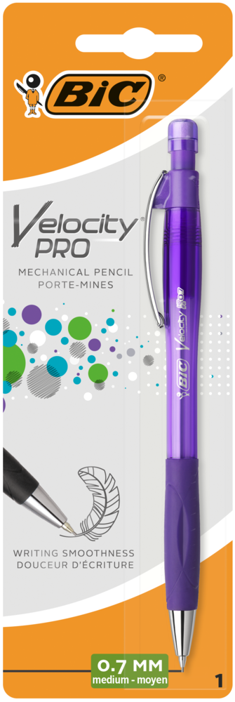 Tuotekuva: BIC Velocity Pro lyijytäytekynä 0,7 + täyttölyijyt