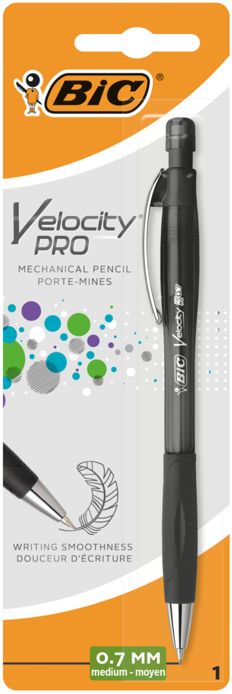 Tuotekuva: BIC Velocity Pro lyijytäytekynä 0,7 + täyttölyijyt