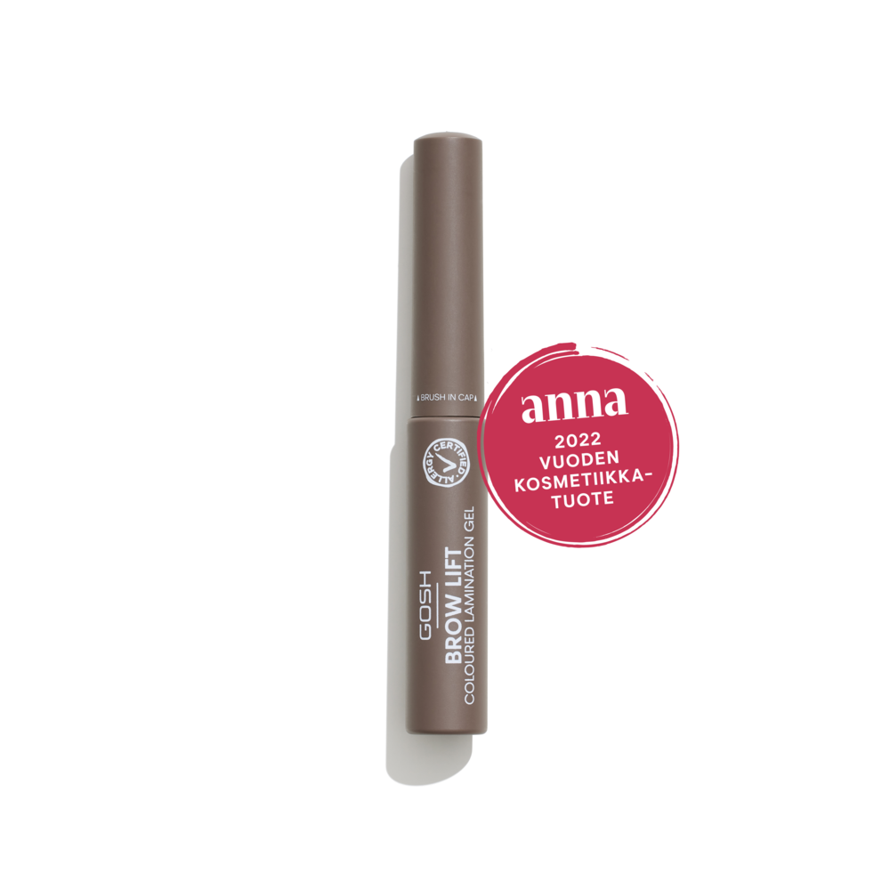 Tuotekuva: Gosh Brow Lift Coloured Lamination Gel 001 Grey Brown