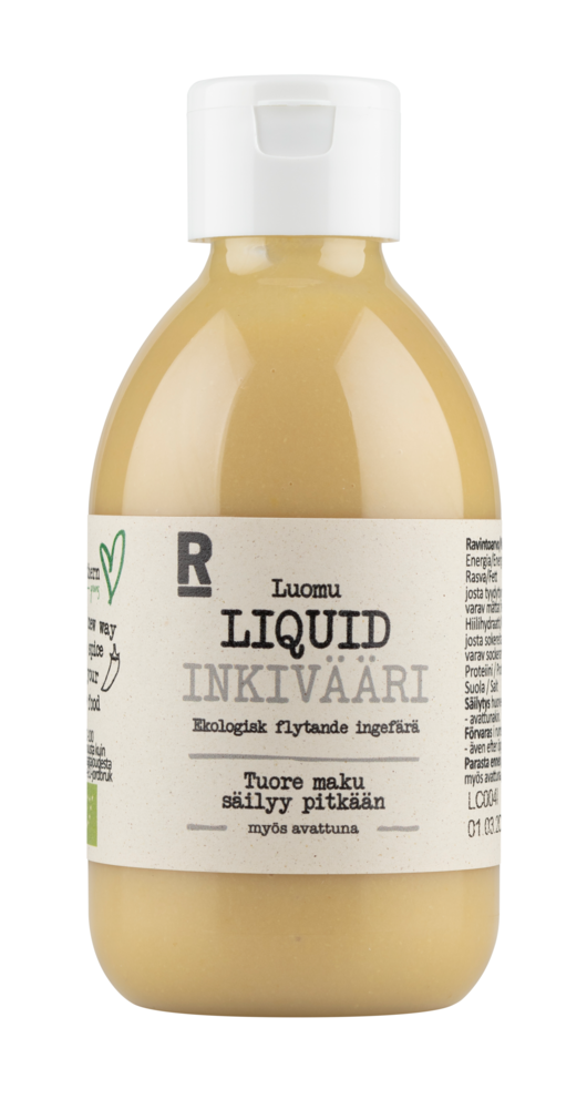 Tuotekuva: Rajamäen Luomu Liquid Inkivääri 240 ml