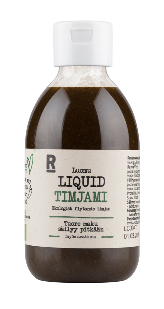 Tuotekuva: Rajamäen Luomu Liquid Timjami 240 ml