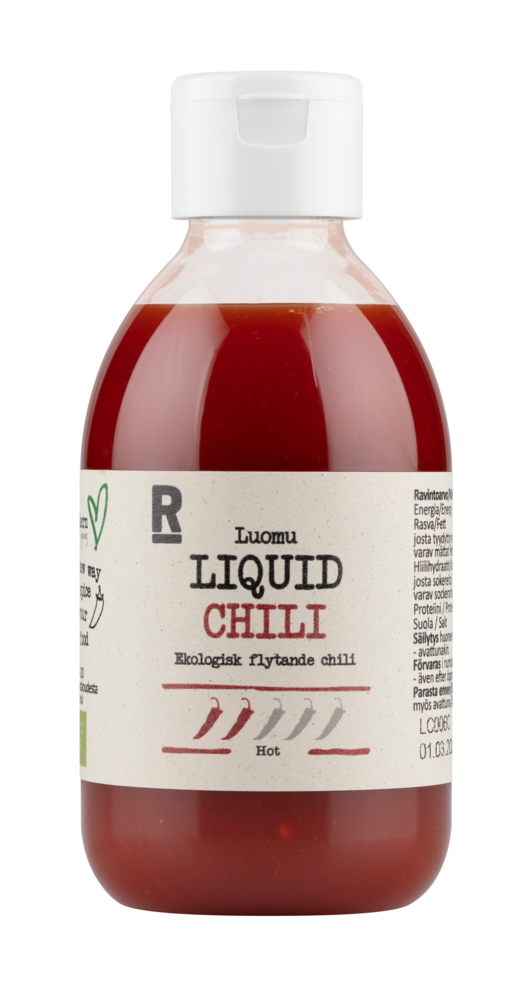 Tuotekuva: Rajamäen Luomu Liquid Chili 240 ml