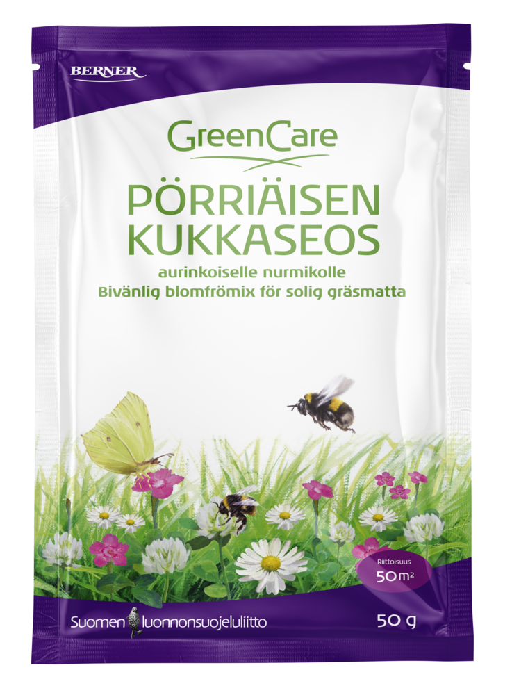Tuotekuva: GreenCare Pörriäisen kukkaseos aurinkoinen 50 g
