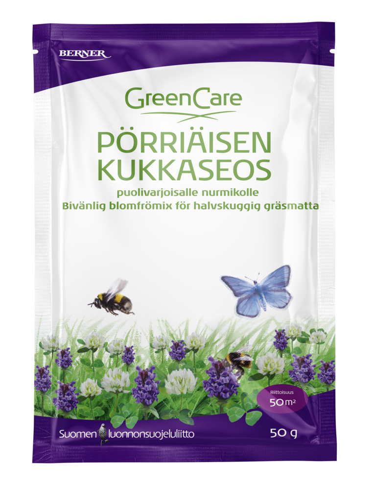 Tuotekuva: GreenCare Pörriäisen kukkaseos puolivarjo 50g