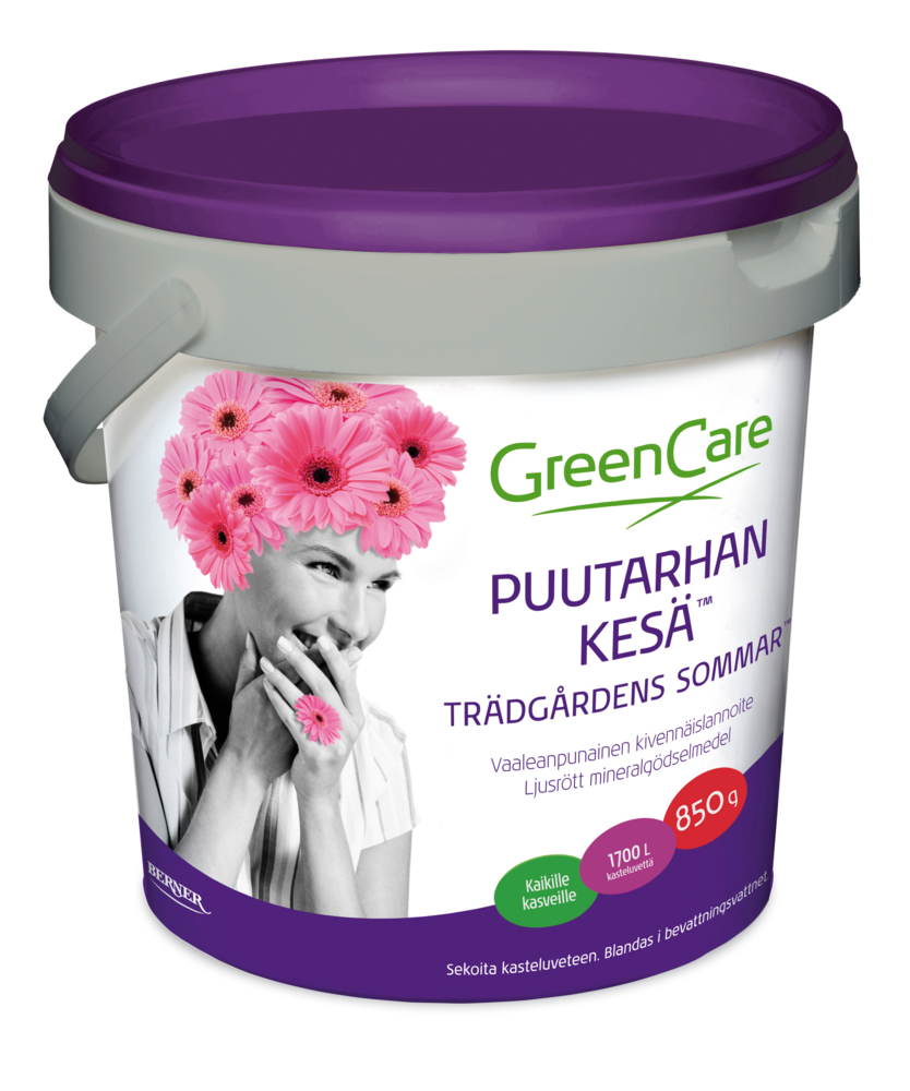 Tuotekuva: GreenCare Puutarhan KESÄ™ Lannoite 850g