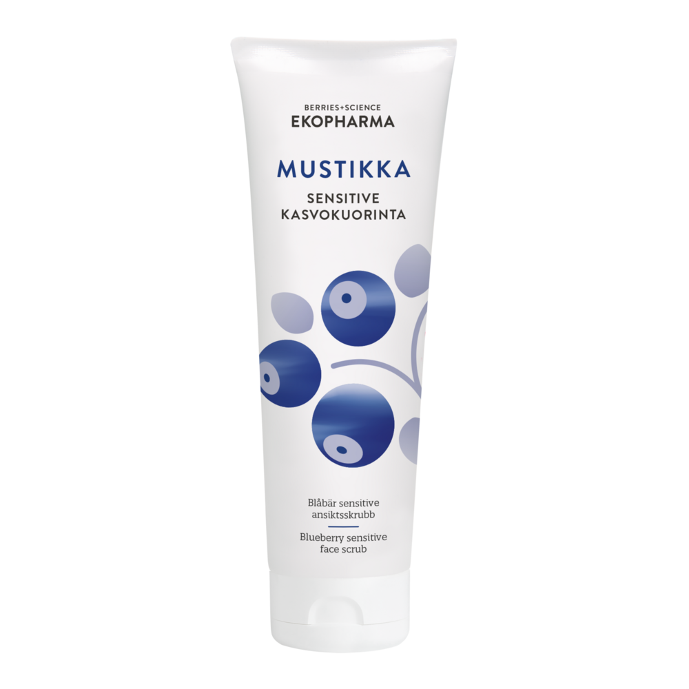 Tuotekuva: Ekopharma Mustikka Sensitive Kasvokuorinta 50 ml