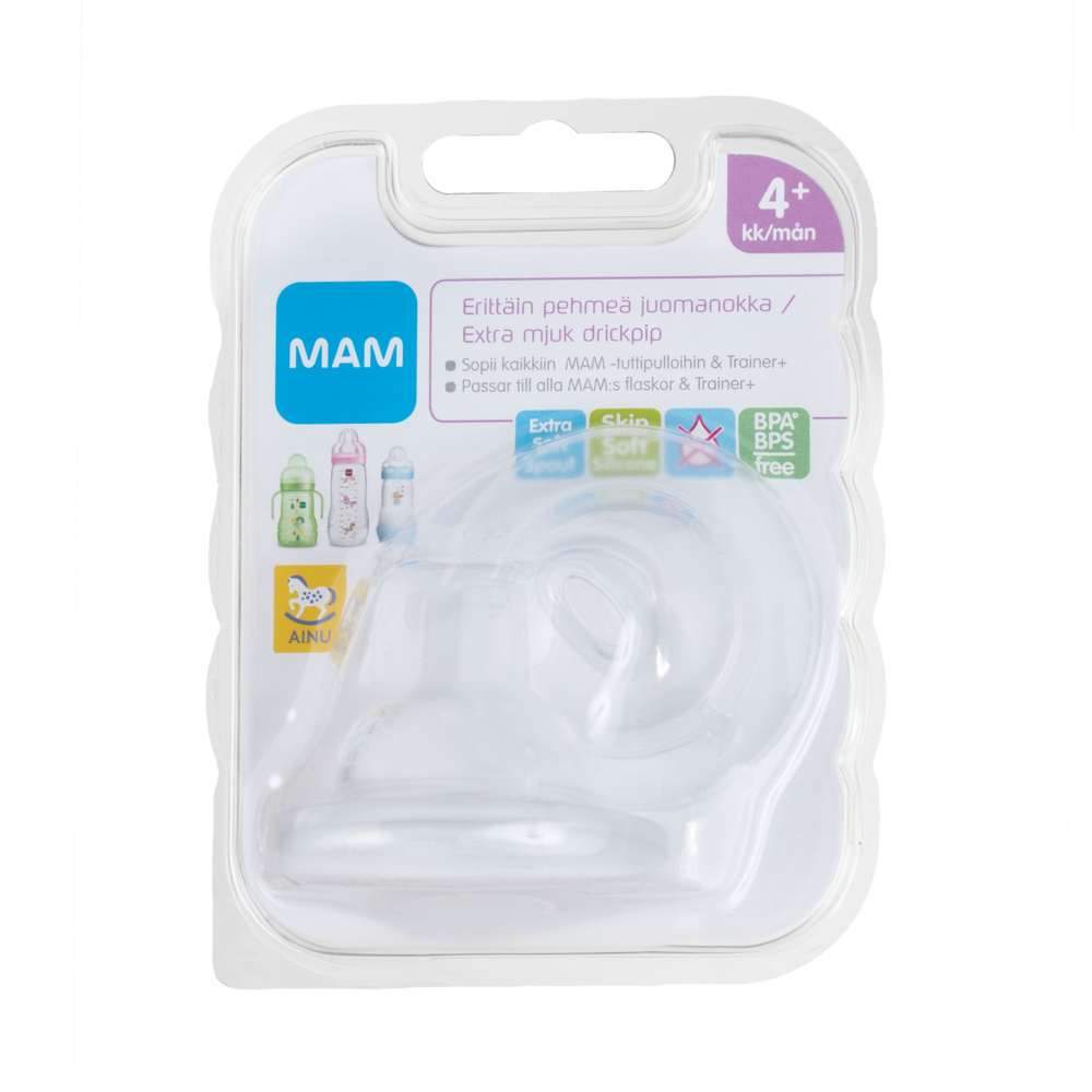 Tuotekuva: Ainu MAM erittäin pehmeä juomanokka Trainer-ensimukiin