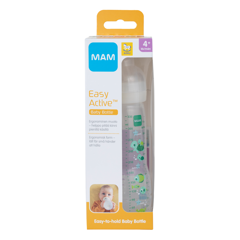 Tuotekuva: Ainu Mam Easy Active- Baby Bottle tuttipullo 330ml