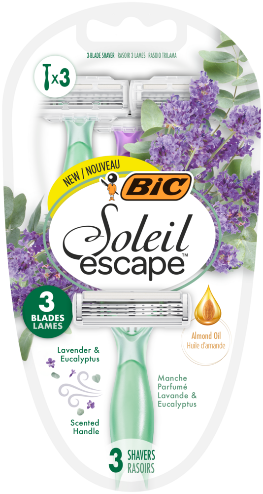 Tuotekuva: BIC Soleil Escape Lavender 3-pack 3 teräinen