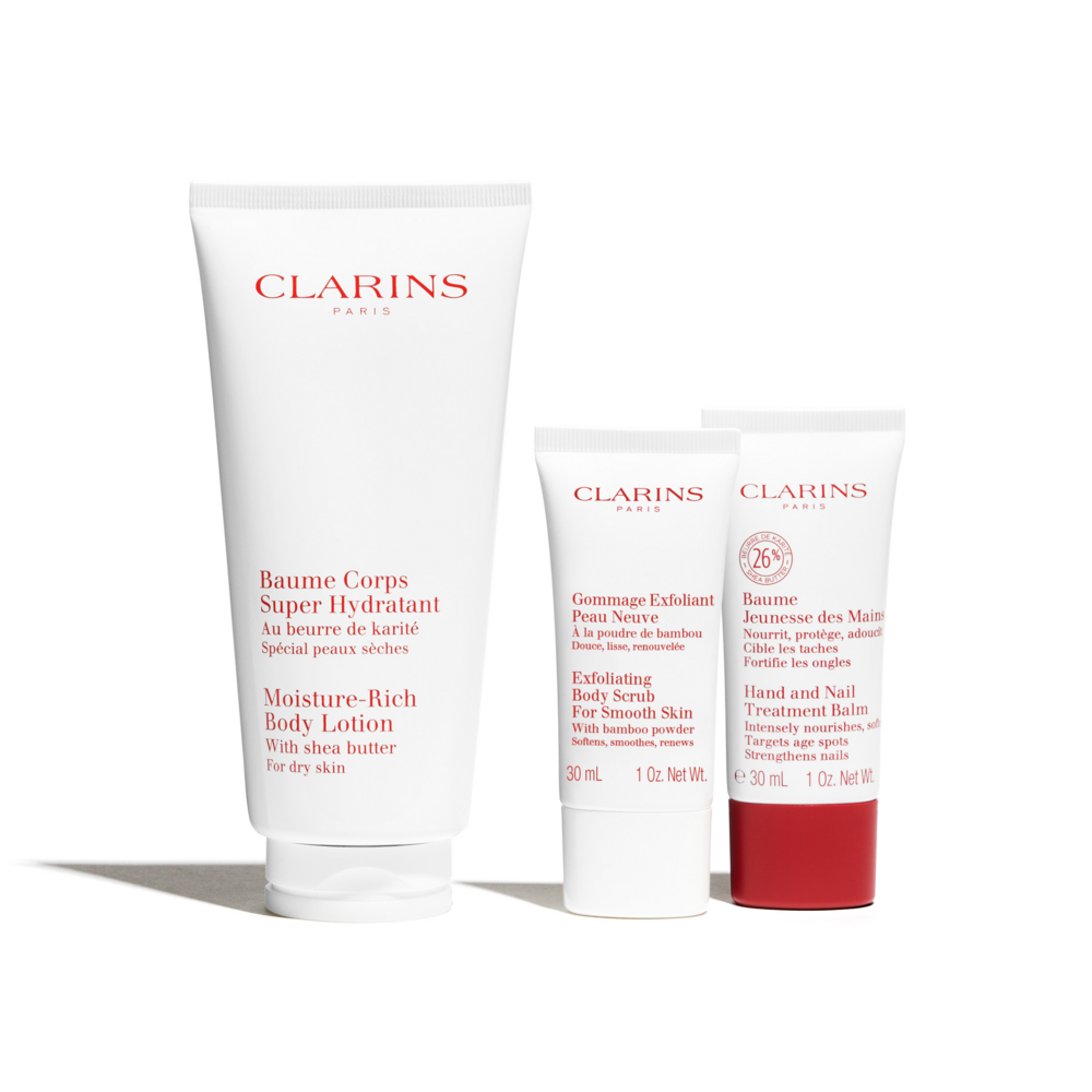 Tuotekuva: Clarins Moisture Rich Body Lotion -lahjapakkaus
