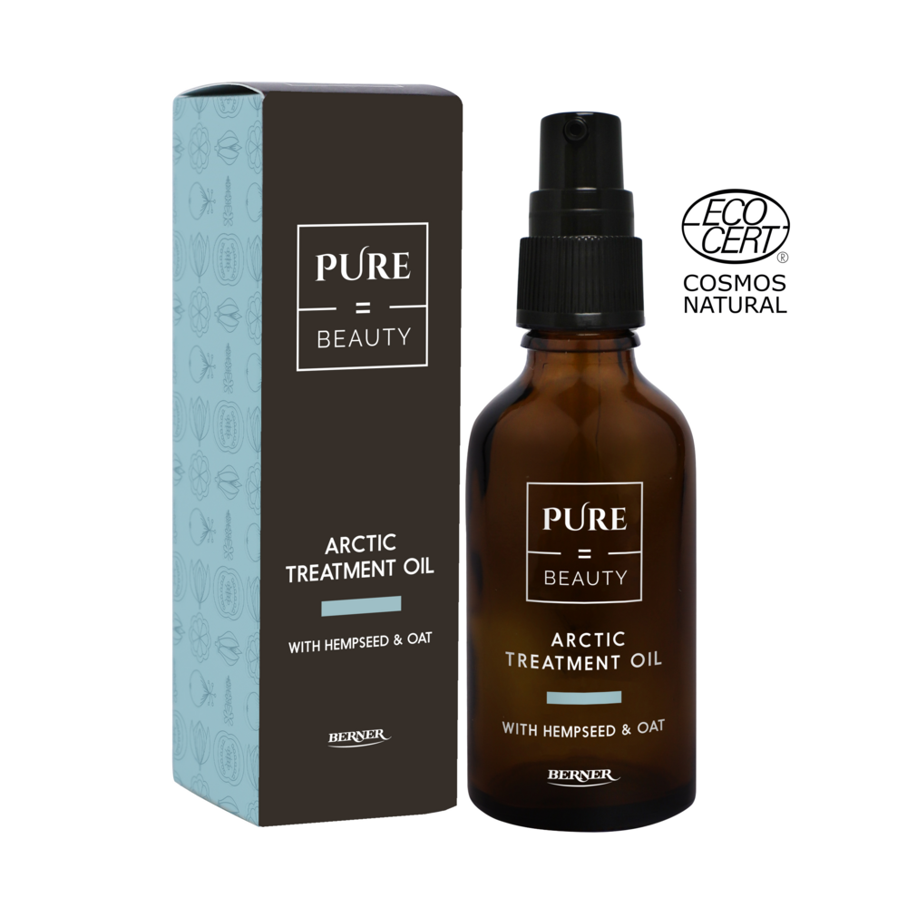 Tuotekuva: Pure=Beauty Arctic Treatment Oil with Hempseed & Oat -hoitoöljy 50 ml
