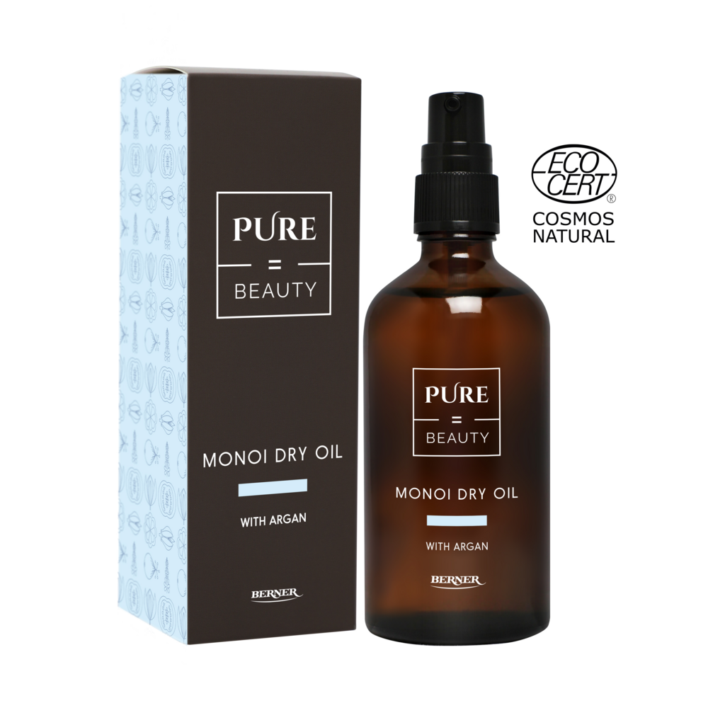 Tuotekuva: Pure=Beauty Monoi Dry Oil with Argan -kuivaöljy 100 ml