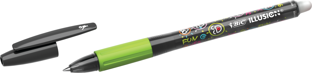Tuotekuva: BIC ILLUSION-pyyhittävä geelikynä musta muste