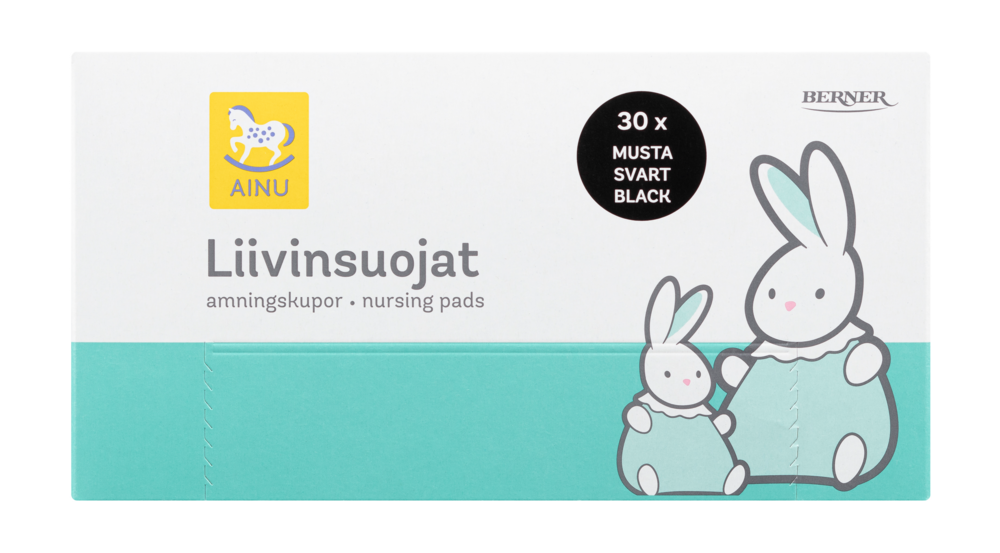 Tuotekuva: Ainu Liivinsuoja musta 30 kpl
