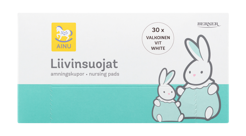 Tuotekuva: Ainu Liivinsuoja valkoinen 30 kpl