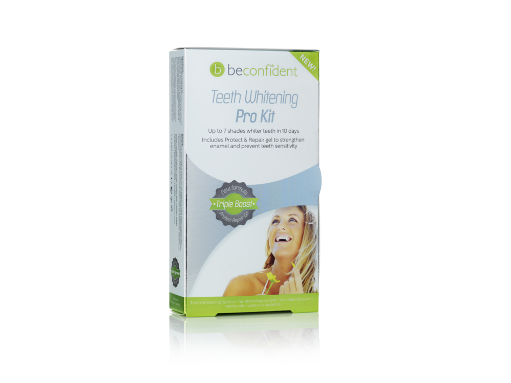 Tuotekuva: Beconfident Pro Kit X4 hampaiden kotivalkaisusetti 2x10ml