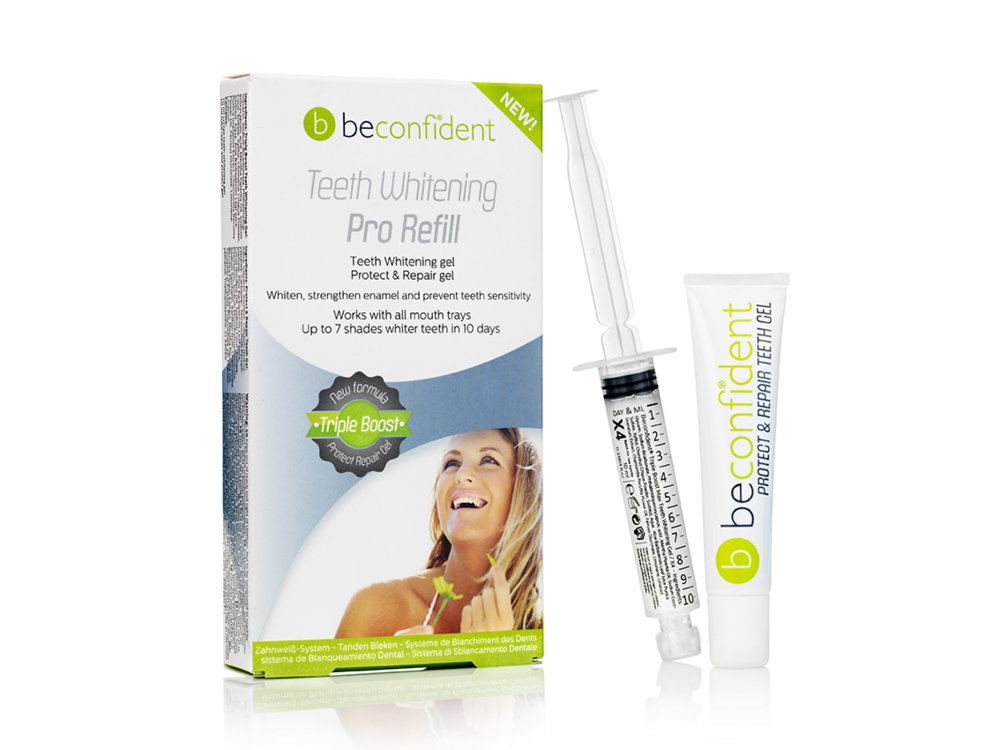 Tuotekuva: Beconfident X4 Pro Kit hampaiden kotivalkaisupaketin täyttöpakkaus 2x10ml