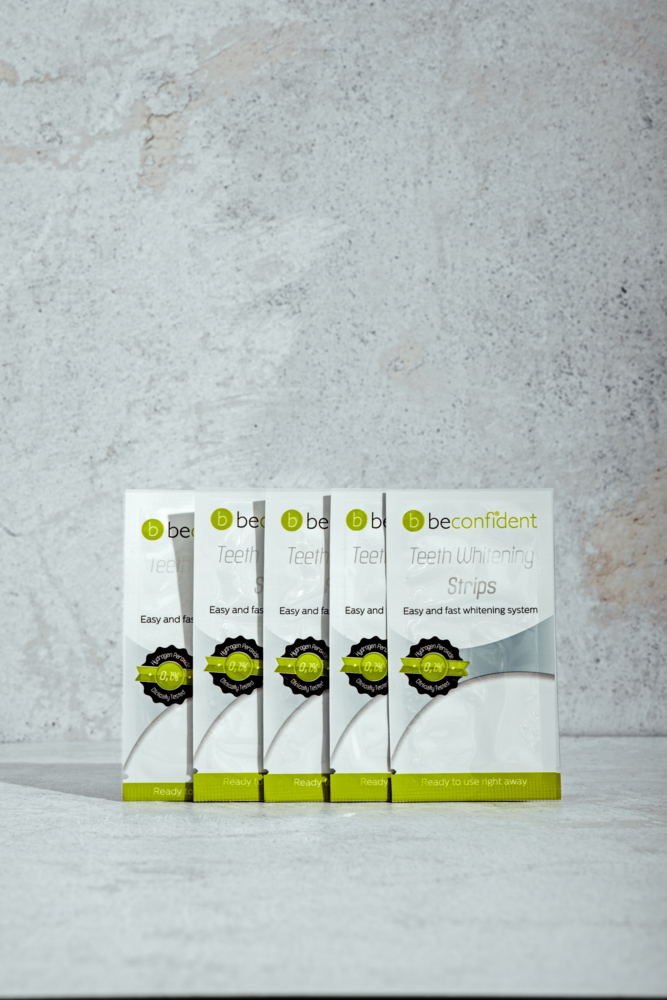 Tuotekuva: Beconfident X3 hampaiden valkaisuliuskat 10pss