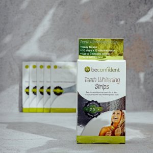 Tuotekuva: Beconfident X3 hampaiden valkaisuliuskat 10pss