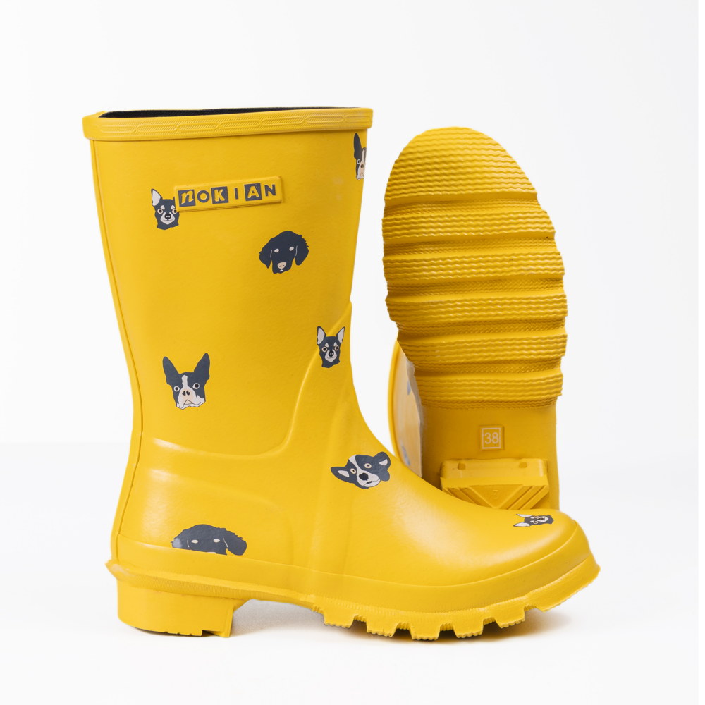 Tuotekuva: Nokian Print Puppies Keltainen koko 42