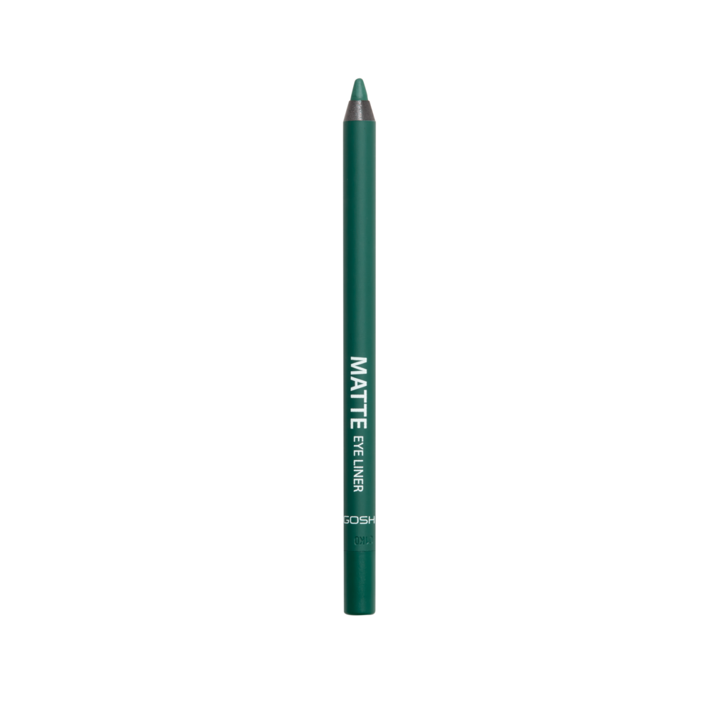 Tuotekuva: GOSH Matte Eye Liner -silmänrajauskynä 1,2 g, 012 Forest Green