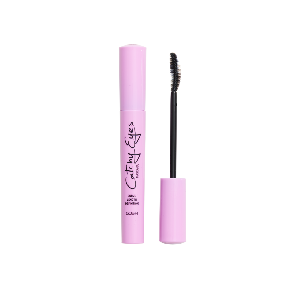 Tuotekuva: GOSH Catchy Eyes Mascara Allergy Certified -ripsiväri 8 ml, 001 Extreme Black