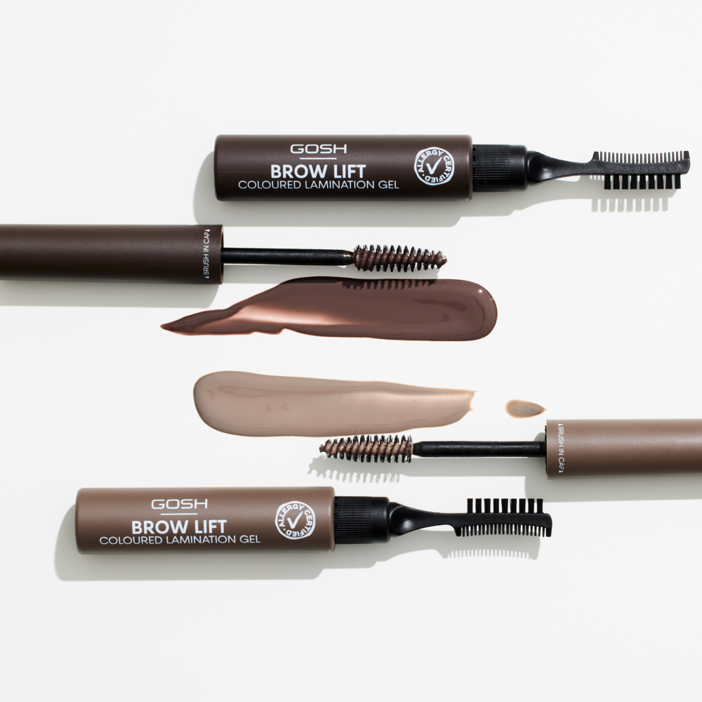 Tuotekuva: Gosh Brow Lift Coloured Lamination Gel 002 Dark Brown
