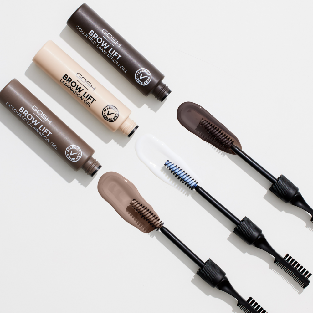 Tuotekuva: GOSH Brow Lift Lamination Gel -kulmageeli 6 ml, 001 Transparent 