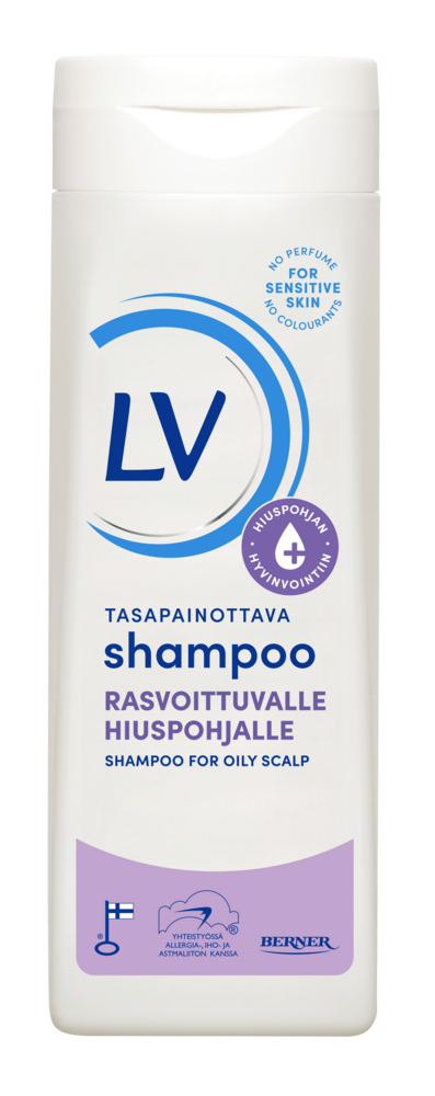 Tuotekuva: LV shampoo rasvoittuvalle hiuspohjalle 250ml