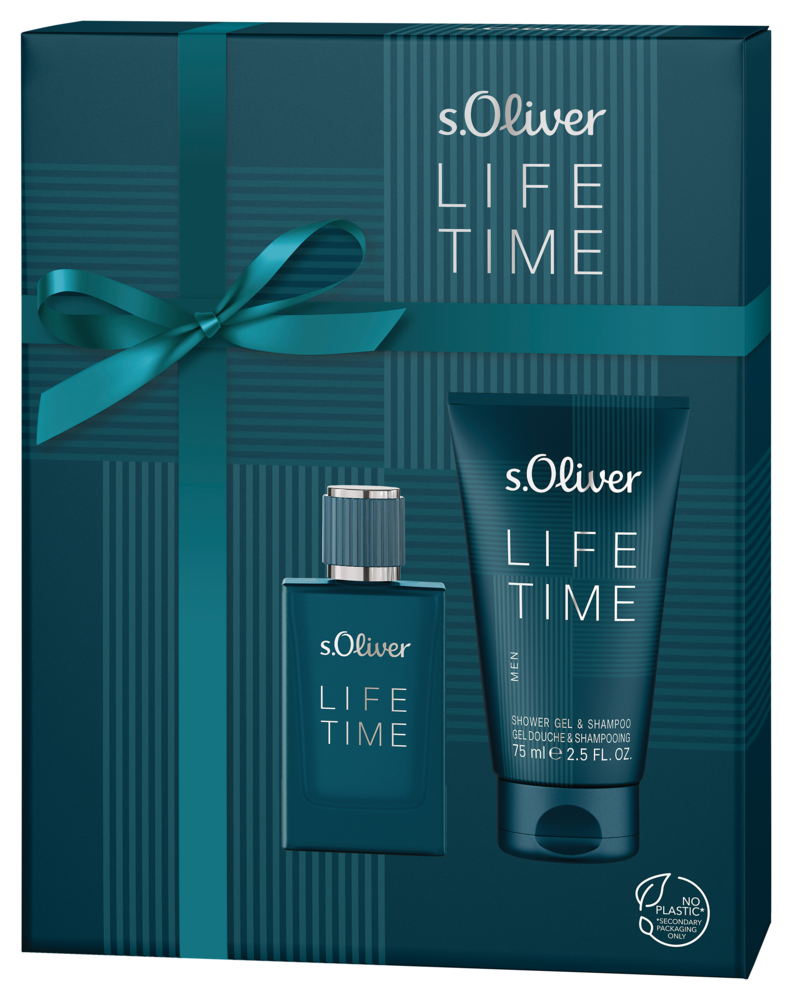 Tuotekuva: s.Oliver Lifetime lahjapakkaus EdT 30 ml + suihkugeeli 75ml