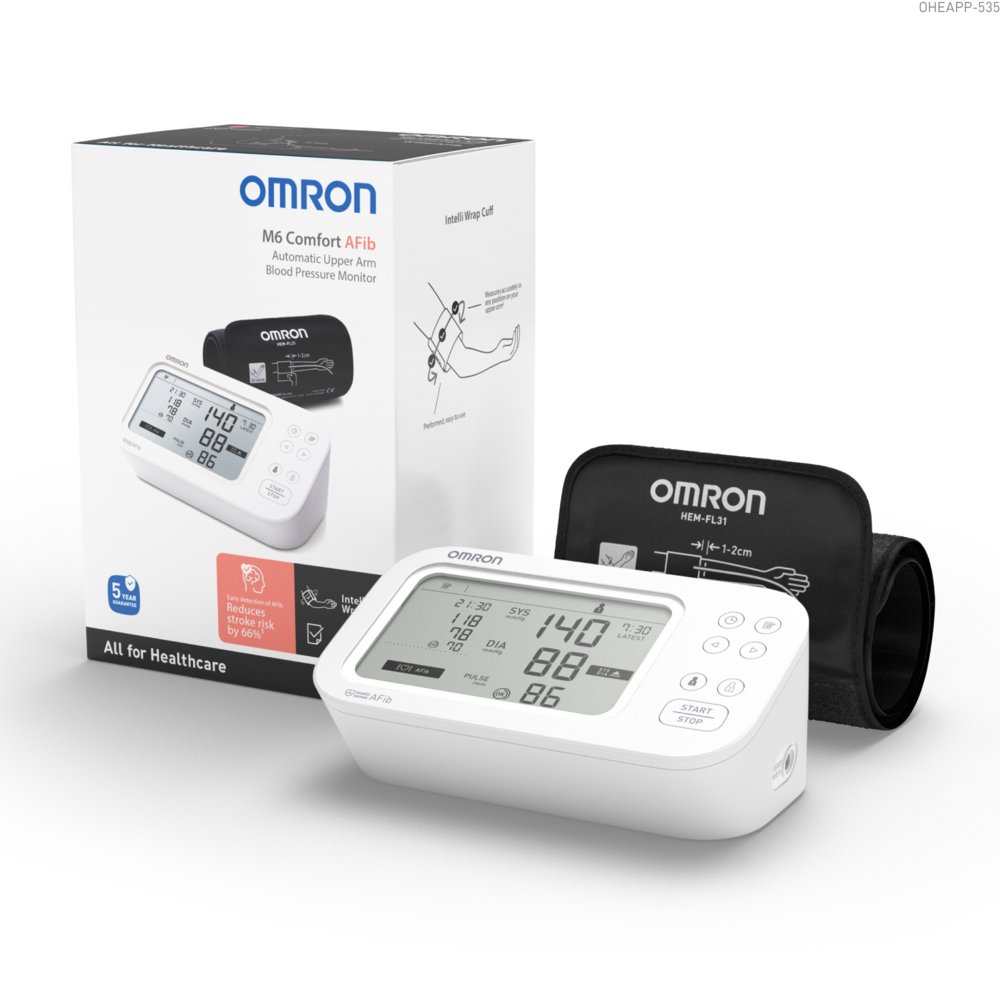 Tuotekuva: Omron M6 Comfort AFib verenpainemittari