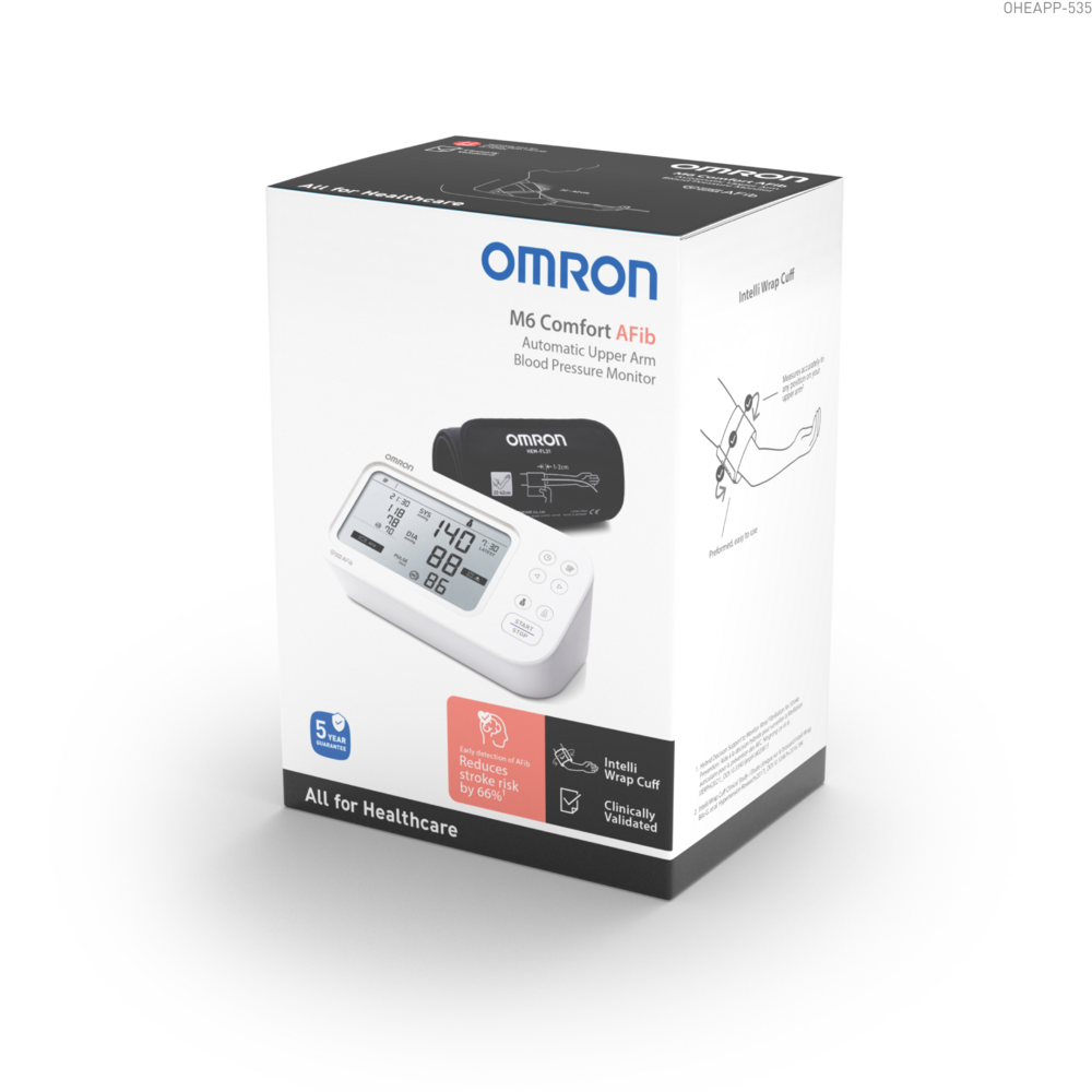 Tuotekuva: Omron M6 Comfort AFib verenpainemittari
