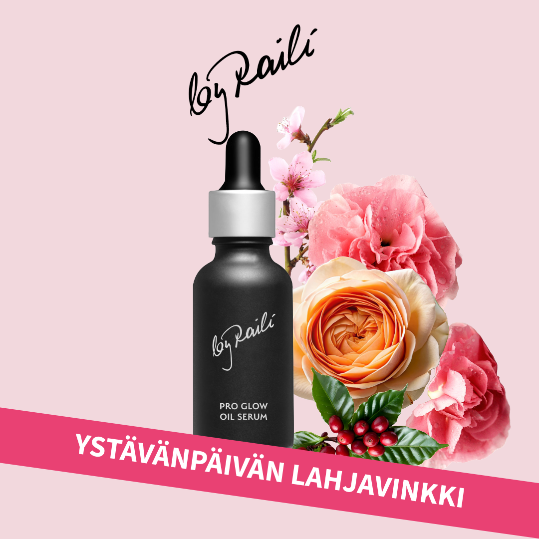 By Raili Pro Glow Oil Serum ystävänpäivän lahjavinkki