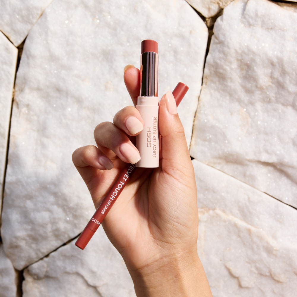 Tuotekuva: Gosh Juicy Lip Butter 003 Autumn Brown huulikiilto 2,8g