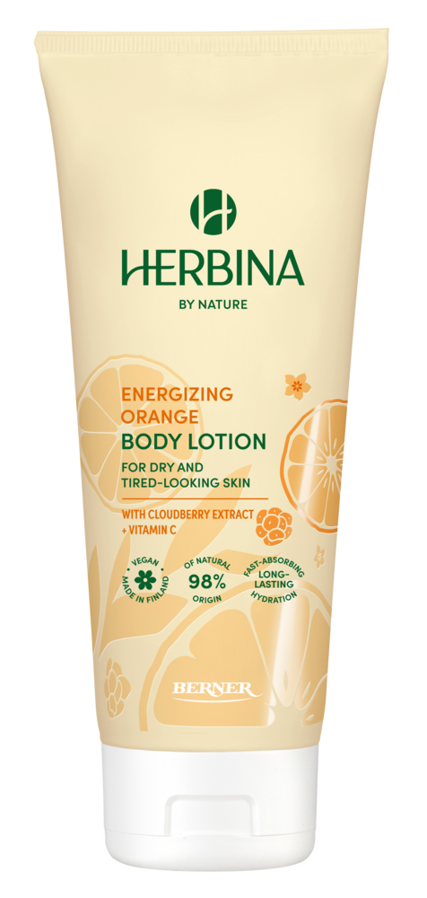 Tuotekuva: Herbina 200ml vartalovoide Energizing Orange