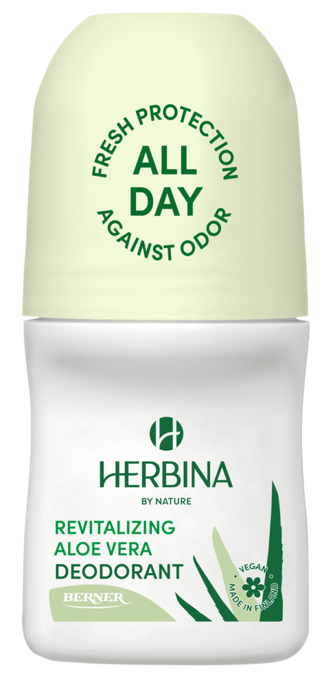 Tuotekuva: Herbina 50ml deodorantti roll-on Revitalizing Aloe Vera