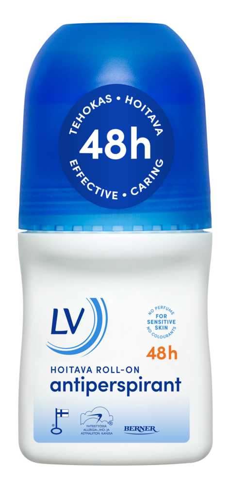 Tuotekuva: LV 50ml Hoitava roll-on 48h antiperspirantti
