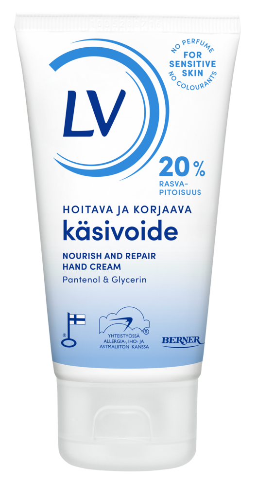 Tuotekuva: LV Hoitava ja korjaava käsivoide 75ml