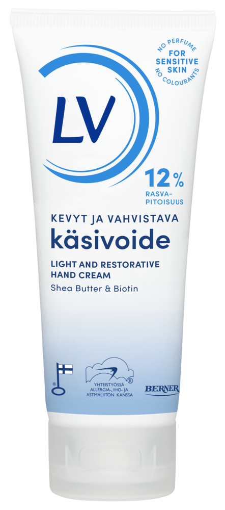 Tuotekuva: LV Kevyt ja vahvistava käsivoide 100ml